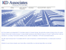 Tablet Screenshot of kcdassociates.com